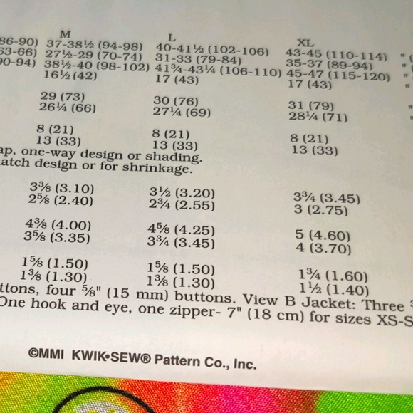 🗺️ New unopened Kwik Sew Modern Pattern #3019 Sealed Uncut Safari Jacket Shorts - Picture 6 of 8